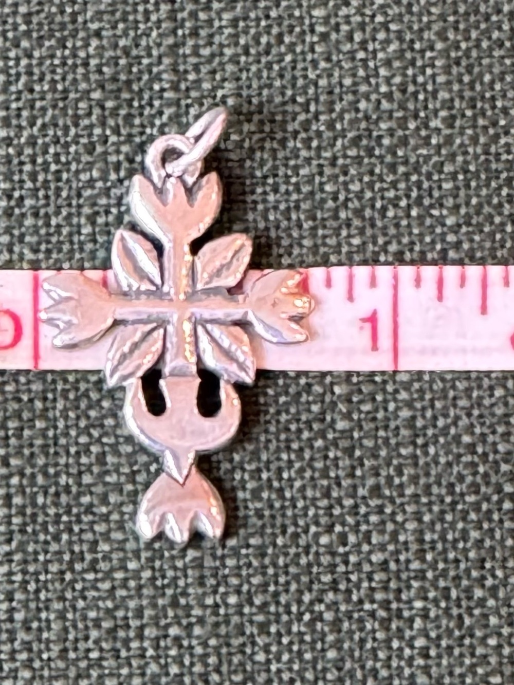 James Avery Sterling Silver Cross Pendant - Picture 5 of 5